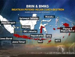 Cuaca Ekstrem Ancam Sejumlah Wilayah Indonesia Jelang Tahun Baru
