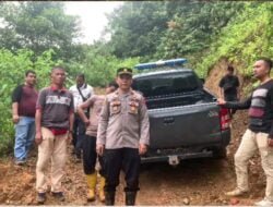 Polres Pasaman Barat Geruduk Lokasi Aktivitas Tambang Emas Illegal, Hanya Ini yang Didapatkan