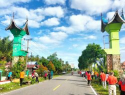 Lokasi Gapura Batas Daerah Pd.Pariaman – Agam Bersih Giat Goro
