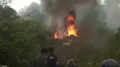 Pesawat latih TNI Jatuh