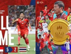 Dramatis, Timnas Sepakbola Putra Indonesia Raih Medali Emas SEA Games 2023