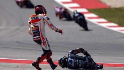 Marc Marquez Terjatuh dalam Latihan MotoGP Belanda 2023 karena Mengejar Ketertinggalan Waktu