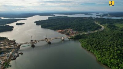 Pembangunan Jembatan Duplikasi Pulau Balang untuk Konektivitas IKN Nusantara Dilakukan dengan Anggaran Rp471 Miliar