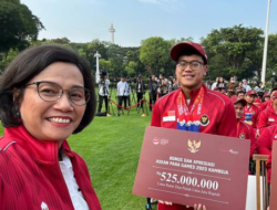 Sri Mulyani Aliokasikan Rp320 Miliar untuk Bonus Atlet dan Pelatih ASEAN Para Games 2023