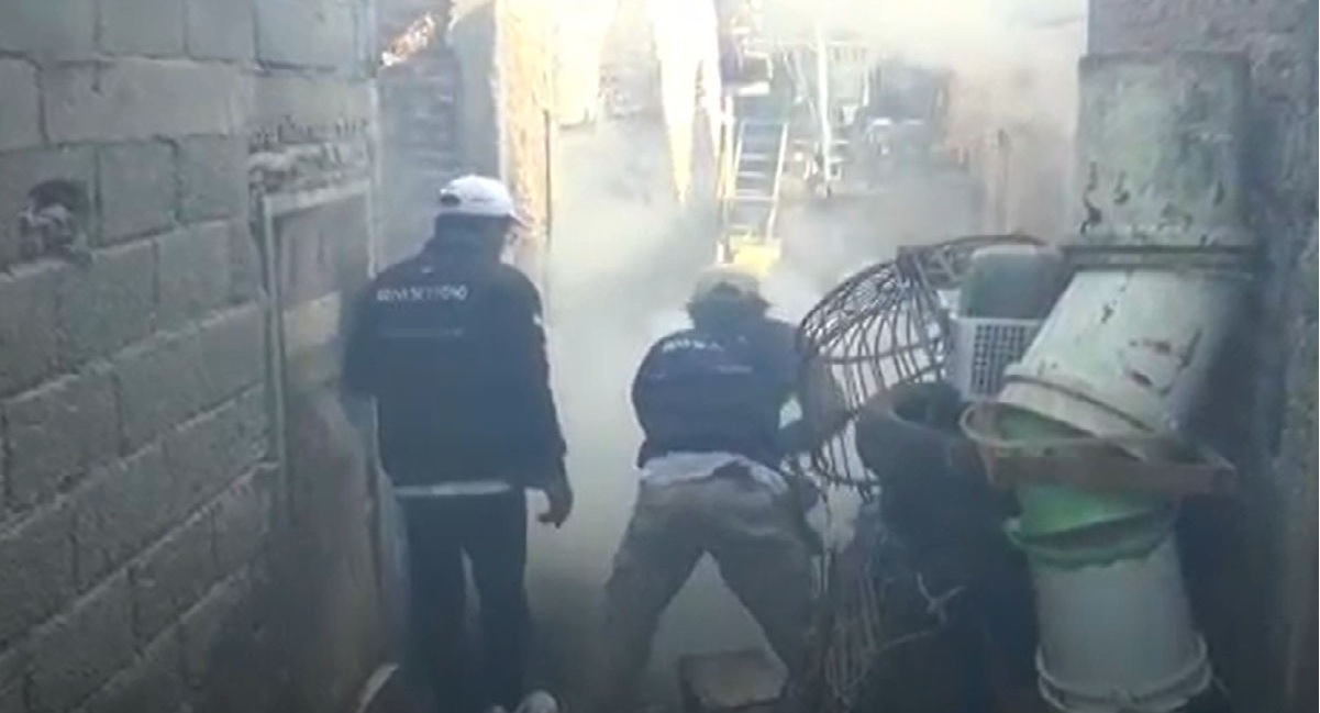 Partai Perindo Melakukan Fogging untuk Cegah Penyebaran Demam Berdarah di Bandengan