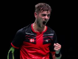 Tangis Haru Hans Kristian Vittinghus Menyambut Indonesia Open Terakhir di Istora Senayan