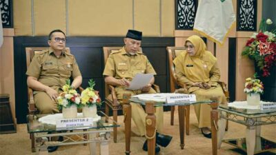 Berharap Menjadi yang Terbaik Tingkat Nasional, Gubernur Mahyeldi Presentasikan Inovasi Lilaku 4 GH kepada Tim Penilai Independen KemenPANRB