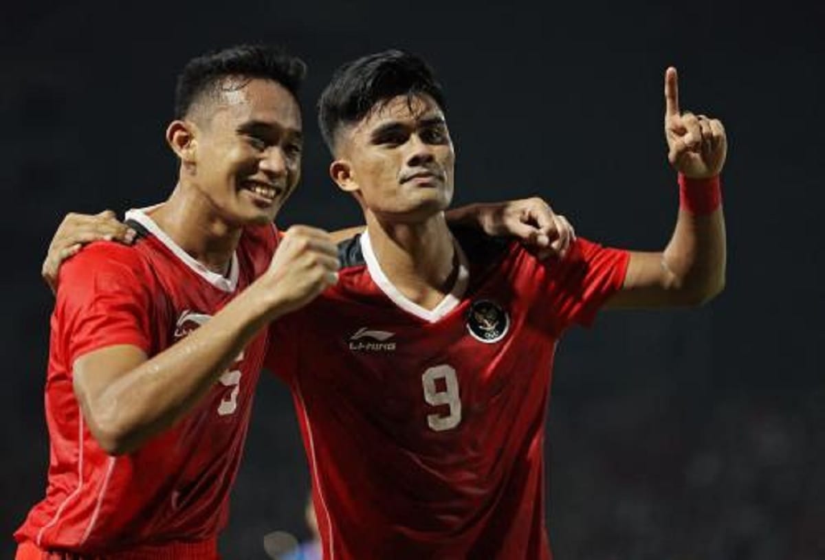 Ramadhan Sananta kala membela Timnas Indonesia U-23.
