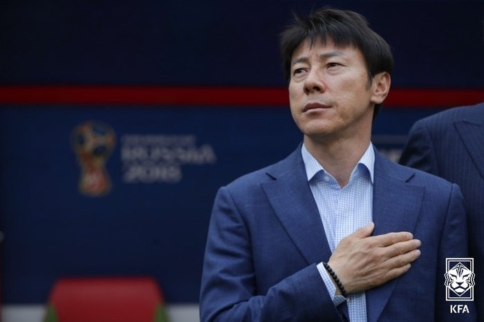 Pelatih Timnas Indonesia, Shin Tae-yong.