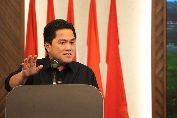 Menteri BUMN Erick Thohir soal karyawan BUMN libur.