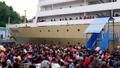 Antrean Panjang, Puncak Arus Penyeberangan Capai Titik Tertinggi di Long Weekend Hari Raya Nyepi