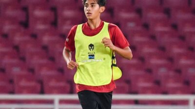 Welber Halim Jardim kala menjalani TC bersama Timnas Indonesia U-20.