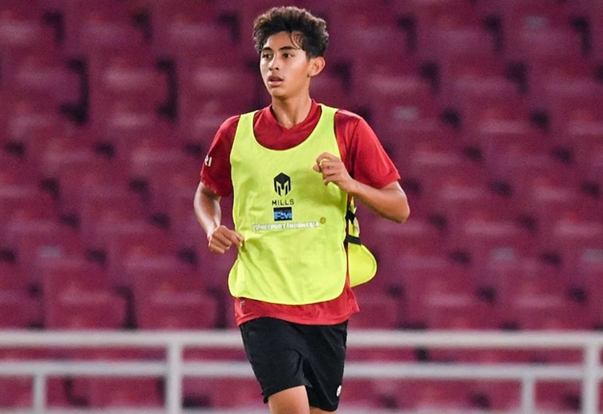 Welber Halim Jardim kala menjalani TC bersama Timnas Indonesia U-20.