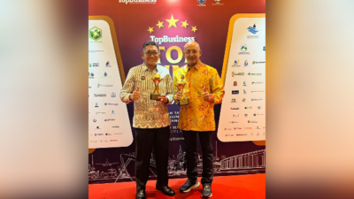 Prestasi Gemilang, Perumda AM Kota Padang Borong 4 Penghargaan Bergengsi