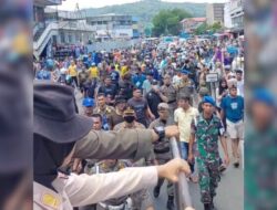 Penegakan Aturan di Pasar Raya Padang Berujung Kericuhan Antara PKL dan Petugas