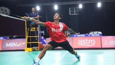 Tunggal putra Indonesia, Alwi Farhan.