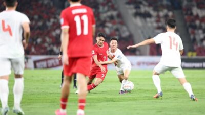 Timnas Indonesia satu-satunya penghuni pot 4 yang duduki peringkat 2 klasemen sementara Kualifikasi Piala Dunia 2026 zona Asia.