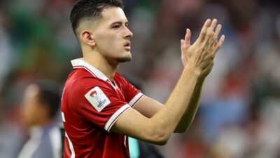 Justin Hubner kala membela Timnas Indonesia.