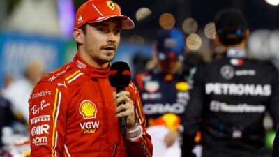 Pembalap Tim Scuderia Ferrari, Charles Leclerc.
