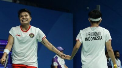 Ganda putri Indonesia, Apriyani Rahayu/Siti Fadia Silva Ramadhanti.