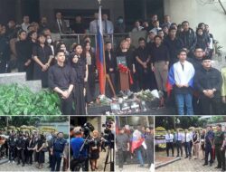 Doakan Korban Terorisme di Moscow, Sejumlah Komunitas Lakukan Hening Cipta di Kedubes Rusia