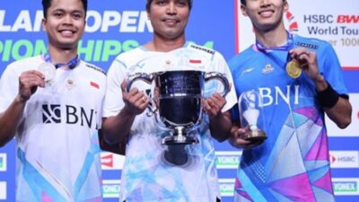 Berikut daftar wakil Indonesia di Malaysia Masters 2024.