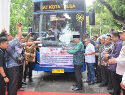 Wali Kota Resmikan 10 Bus Trans Padang Koridor 3