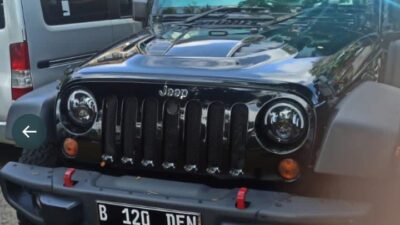 Ilustrasi harga rubicon 2 pintu.
