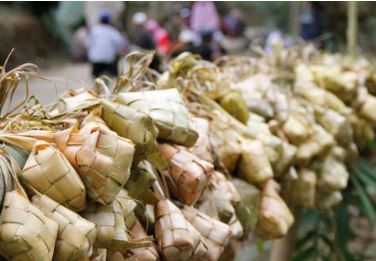 Perayaan Lebaran di Indonesia.