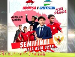 Tampil Menggigit, Uzbekistan Menang 2-0 dari Timnas Indonesia U-23