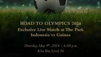 Nikmati tawaran menarik dari nonton bareng Timnas Indonesia U-23 di The Park.