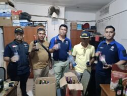 Penertiban Miras Tanpa Izin oleh Satpol PP Kota Padang