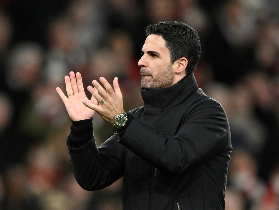 Pelatih Arsenal, Mikel Arteta.