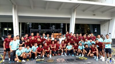 Timnas Indonesia U-20 gelar TC di kawasan GBK.