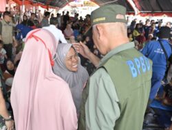 BNPB dan TNI-Polri Bergerak Cepat di Pos Pengungsian Tanah Datar