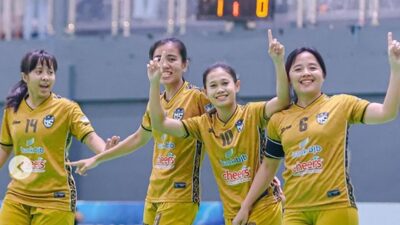 Pertandingan Seru di GOR Tegal, MS Putri Bersatu Menang 2-0 atas Netic FC