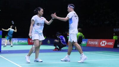 Pertandingan Sengit, Rinov/Pitha Kalahkan Wakil Tuan Rumah di Malaysia Masters