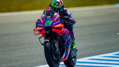 Pembalap Tim Pramac Ducati, Franco Morbidelli.