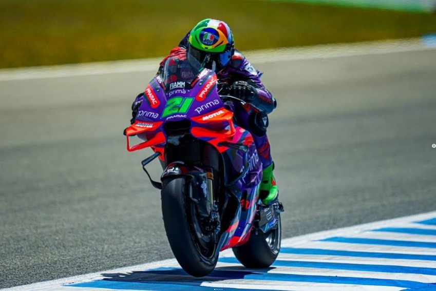 Pembalap Tim Pramac Ducati, Franco Morbidelli.