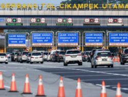 Tingkat Kepadatan Lalu Lintas, Jumlah Kendaraan Meninggalkan Jabotabek Meningkat Tajam