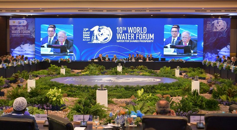 Diskusi World Water Forum ke-10 di Bali.