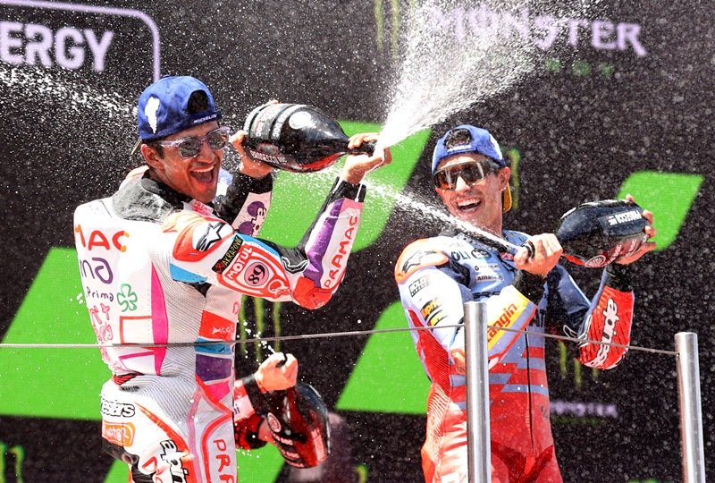 KTM tak tertarik rekrut Jorge Martin atau Marc Marquez di MotoGP 2025.