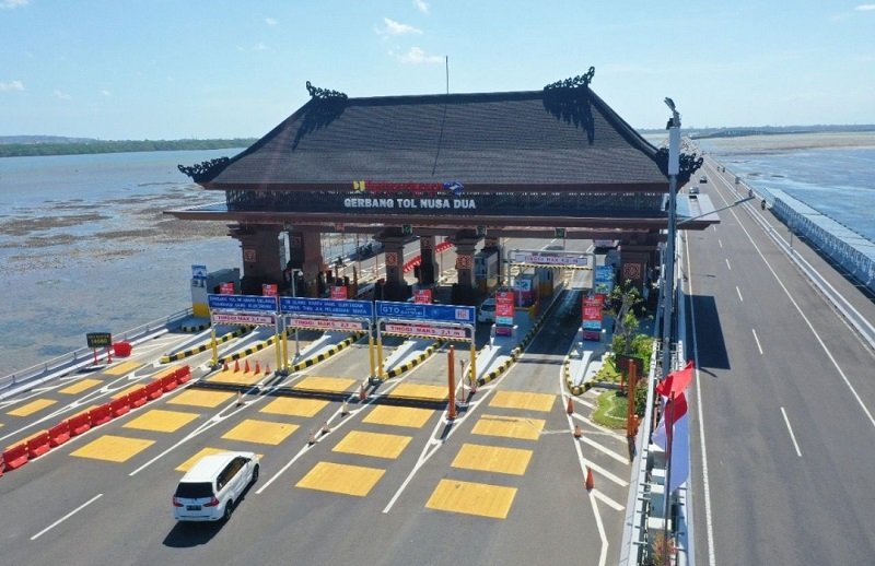 Bayar Tol Tanpa Henti di Bali.