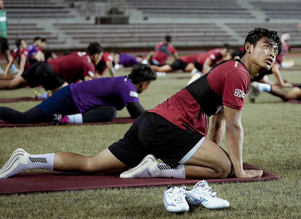 Pratama Arhan kala membela Timnas Indonesia.