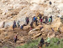 Korban Longsor di Papua Nugini Mencapai Ratusan, Upaya Pencarian Intensif