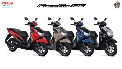 Inovasi Yamaha, Warna Baru pada FreeGo 125 untuk Penampilan Lebih Segar