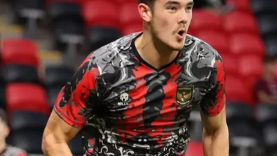 Elkan Baggott kala membela Timnas Indonesia.