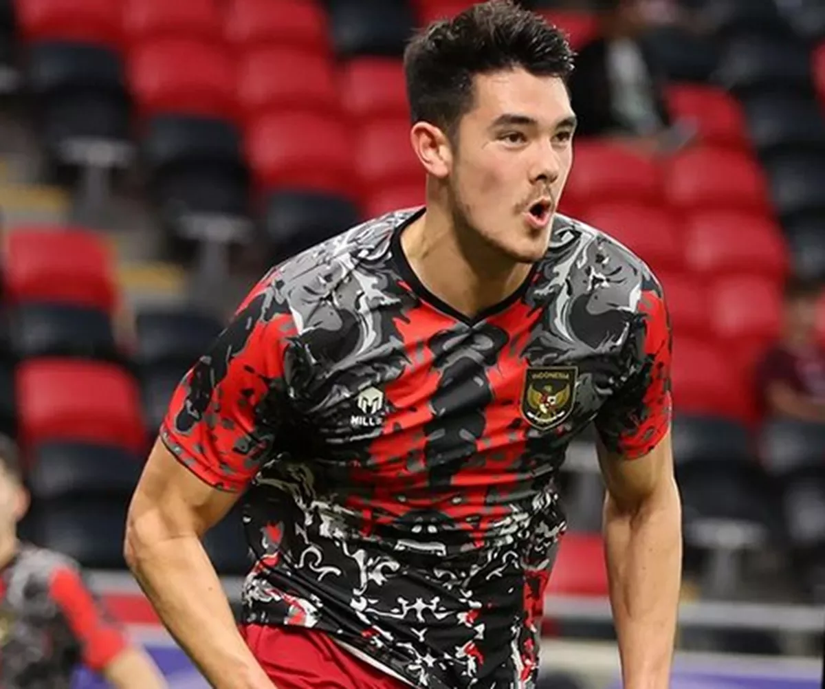 Elkan Baggott kala membela Timnas Indonesia.