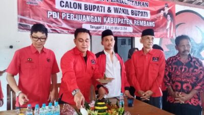 PDIP Buka Pendaftaran Bakal Cabup-Cawabup Rembang di Pilkada, Mulai 2-20 Mei 2024