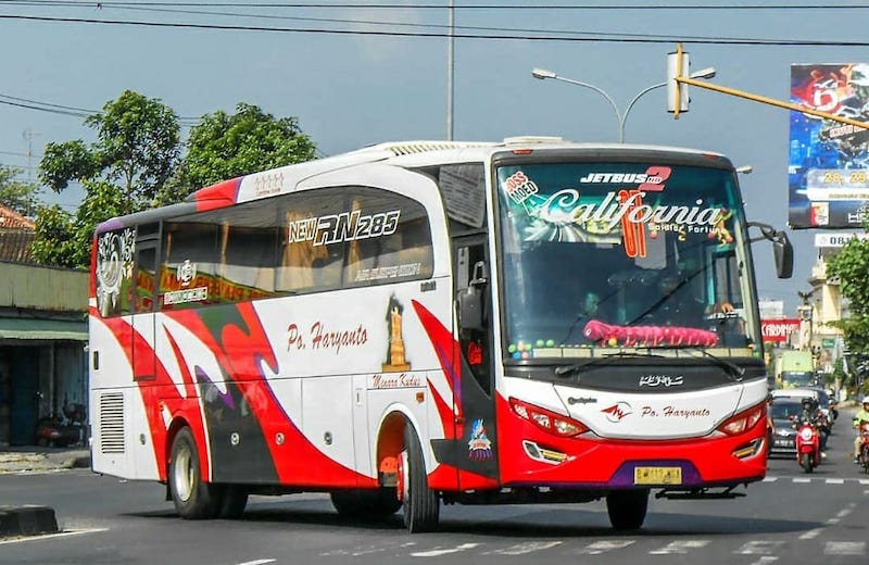 Ilustrasi: Sleeper bus yang punya fasilitas nyaman.